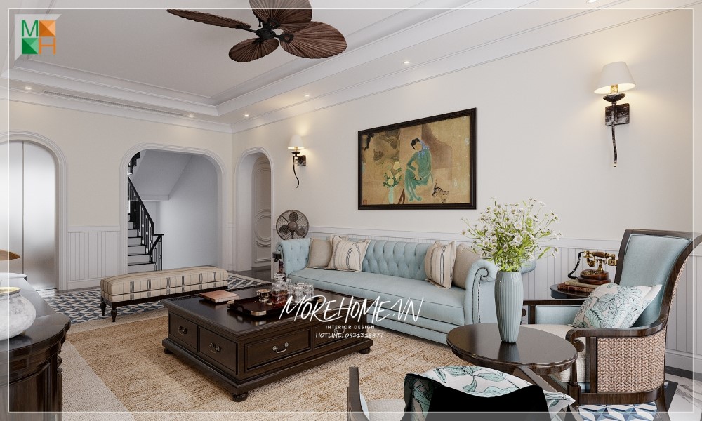  *Vẻ Đẹp Nghệ Thuật Trong Nội Thất Biệt Thự Tân Cổ Điển